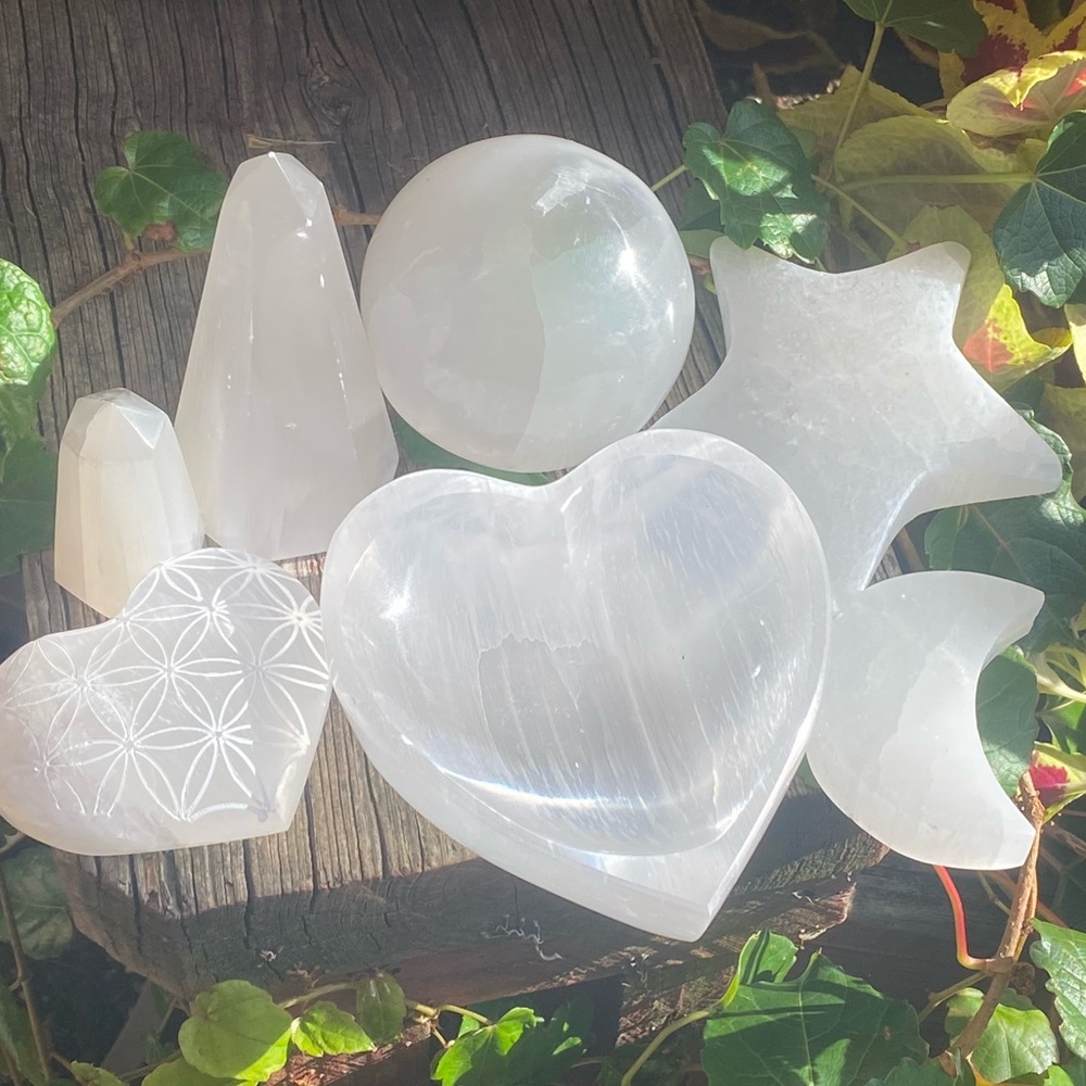 Large selenite blade - Picture 4 of 4